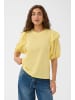 CULTURE T-shirt CUpanina Regular fit in Lemon Meringue