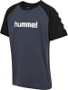 Hummel T-Shirt Hmljr Logo Kinder in OMBRE BLUE
