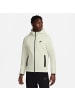 Nike Sportswear Kapuzenjacke Tech Fleece in beige / schwarz