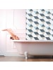 relaxdays Duschrollo Triangle in Bunt - (B)120 x (H)240 cm