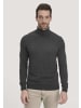 Hessnatur Strick Rollkragen Pullover in anthrazit