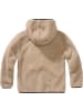 Brandit Kinder Fleecejacke/Fleecepullover "Kids Teddyfleece Jacket Hooded" in Braun