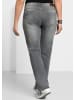 sheego Stretch-Jeans in grey denim