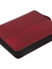Greenburry Destressed Geldbörse RFID Schutz Leder 13 cm in deep red