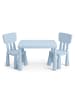 relaxdays 3-teilige Kindersitzgruppe in Blau