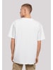 F4NT4STIC Heavy Oversize T-Shirt happiness OVERSIZE TEE in weiß