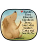 Mr. & Mrs. Panda Sonnenschutz Autoscheibe Hund Liebe Design mit ... in Weiß