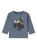 name it Langarmshirt Rundhals Monstertruck Longsleeve 3D Patch-Print in Grau