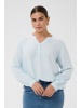 KAFFE curve Langarm-Bluse KCmille Loose fit in Nantucket Breeze