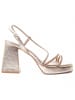 Montevita Sandalen Heel Festand5 Gold in Golden