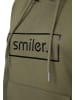 smiler. Kapuzensweatshirt Happy. in olive