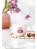 Villeroy & Boch 6er Set Henkelbecher Happy Birthday With Love in Weiß-Rot 290 ml in weiß-rot