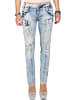 Cipo & Baxx C&B Damen Jeans WD216 Blue