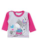 TupTam Unisex Baby Langarmshirt mit Spruch Aufdruck 3er Set in rosa/weiß