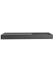Beliani Waschbecken CUSCO in Schwarz - (W) 150 x (H) 13 x (L) 48 cm
