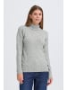 Oxmo Rollkragenpullover OXSigne in Grau