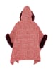 fraully Poncho in Rot