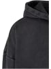 Urban Classics Zip-Kapuzenpullover in schwarz