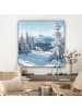MuchoWow Leinwand bilder Schneelandschaft (BxH)