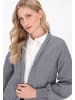 DreiMaster Women Cardigan in grey melange