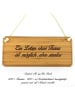 Mr. & Mrs. Panda Schild aus Holz Franz mit Spruch in Keine Angabe