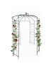 relaxdays Rosenpavillon in Grün - (B)206 x (H)290 x (T)206 cm