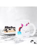 Mr. & Mrs. Panda Glas Einhorn Pupsen ohne Spruch in Transparent