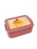 Mr. & Mrs. Panda Bento Box Cupcake Design ohne Spruch in Rot Pastell