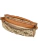 Guess Handtasche Circe Flap Logo in Latte Logo