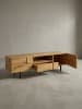 KADIMA DESIGN Lowboard | Eiche, 160x46x43cm, TV-Kommode, 2 Türen