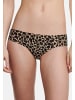 Chantelle Slip Soft Stretch in Golden beige / leo / schwarz