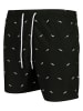 Urban Classics Badeshorts in shark/black/white