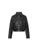 Bolongaro Trevor Lederjacke Lexi Trucker in schwarz