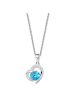 LOTUS silver Anhänger Silber 925 Sterling Silber Herz Halsketten