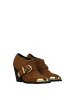 Versace Jeans Braun Leder Knöchel Stiefel
