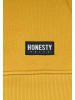 HONESTY RULES Kapuzenpullover " Basic " in senf