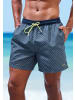 s.Oliver Badeshorts in marine bedruckt