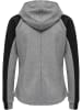 Hummel Hoodie Mit Reißverschluss Hmlessi Zip Hoodie in GREY MELANGE