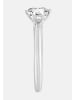 Ethische Diamanten Ring aus 375 Weißgold mit Lab Grown Diamant