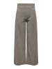 JDY Hose mit weitem Beinschnitt in Driftwood