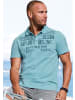 John Devin Poloshirt in türkis
