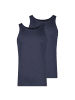 Skiny Unterhemd 2er Pack in Blau