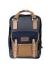 Doughnut Macaroon Happy Camper 16 - Rucksack 38 cm (black) in nautical