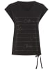 Laura Scott V-Shirt in schwarz