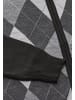 braelyn Herren Cardigan in Schwarz Grau