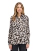 BETTY & CO Bluse in beige schwarz