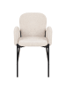 Beliani 2er-Set Esszimmerstuhl ALBEE in Beige/Schwarz