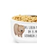 Mr. & Mrs. Panda salatschälchen Wombat mit Spruch in Weiß
