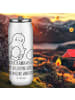 Mr. & Mrs. Panda Getränkedosen Trinkflasche Avocado Kern rollt m... in Weiß