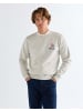 Wrangler Sweatshirt Embroidery Crew in Oat Mel
